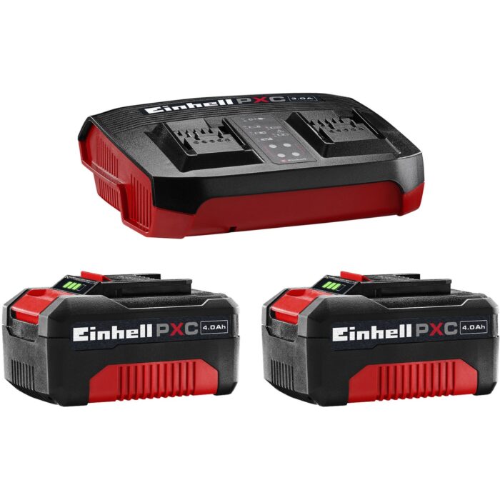 EINHELL_2x_4_0Ah___Twincharger_Kit__Set@@1814212 2x 4,0Ah & Twincharger Kit, Set - Image 1