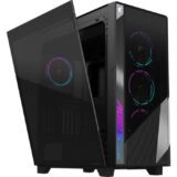 AORUS C500 GLASS tornikotelo, E-ATX, musta karkaistu lasi - Image 8