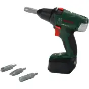 Bosch Akku-kruuvinväännin, lasten työkalu, vihreä/musta