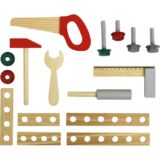 Bosch - Puutyöpöytä mäntypuusta, lasten työkalut - Image 4