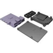 Joy-IT Raspberry Pi 4 alumiinikotelo tuulettimella