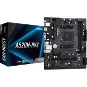 ASRock A520M-HVS AM4 Ryzen -emolevy