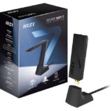 MSI BE6500 WiFi 7 USB-adapter, 2880 MBit/s, musta