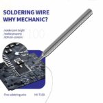 HX-T100 63/37 tin lead rosin core solder wire 0.3mm 100g sähköjuotinlanka - Image 7