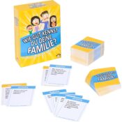 Moose Toys Perhepelit - Kysymyspeli 200 kysymyskorttia yli peli