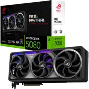 ASUS GeForce RTX 5080 ROG ASTRAL GAMING näytönohjain