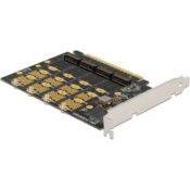 DeLOCK PCIe 16x 4x sisäinen NVMe M.2 -ohjain