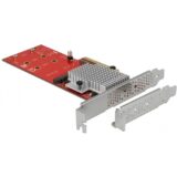 Delock PCIe x8 2x M.2 Key M LP -adapteri - Image 2