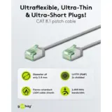 goobay Ultraflexibles Cat.8.1 U/FTP verkkokaapeli - Image 7