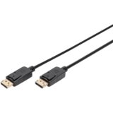 DIGITUS AK-340100-030-S DisplayPort-kaapeli 3 m UHD 4K