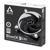Arctic BioniX P120 -kotelotuulettimen 120 mm, valkoinen