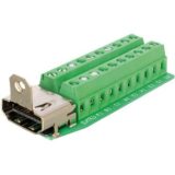 Delock HDMI-naaras → 20-pin terminal block -sovitin (65168) - Image 2