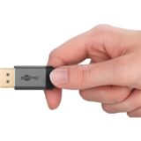 Goobay Plus DisplayPort 1.4 -kaapeli 2 m – 8K @ 60 Hz, punottu - Image 2