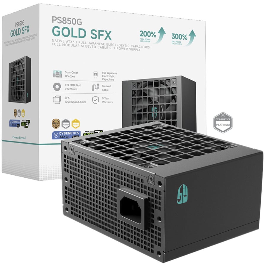 pc50-320911-1 DeepCool GAMER STORM PS850G virtalähde - Image 1