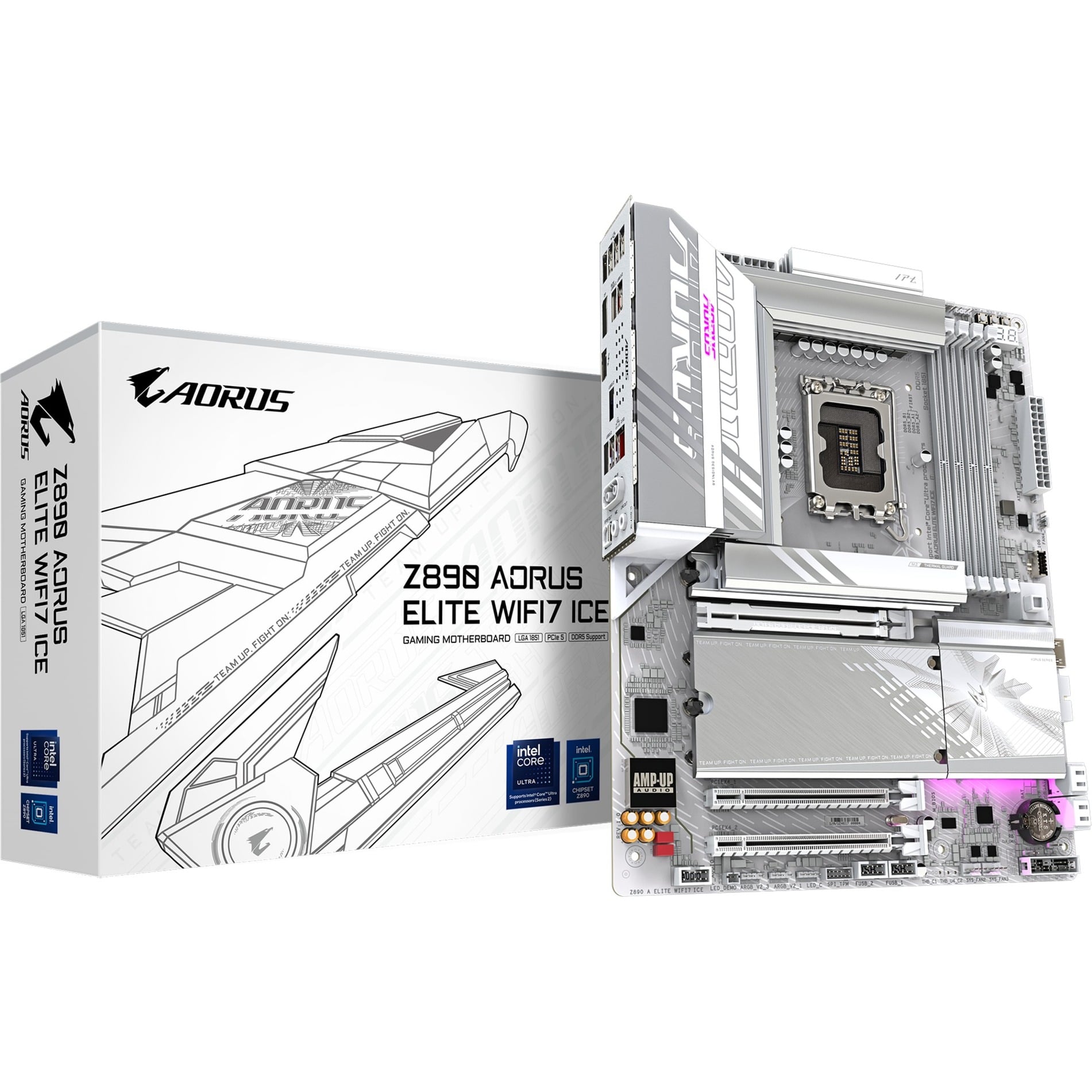 pc50-321059-1 GIGABYTE Z890 AORUS ELITE WIFI7 ICE emolevy - Image 1
